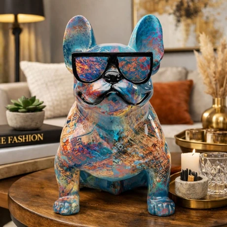 DECORACION DOG OF SUNGLASS Multicolor - -